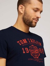 T-Shirt mit Logo-Print - Männer - Dark Blue T-Shirt mit Logo-Print - Männer - Dark Blue - 9 - TOM TAILOR