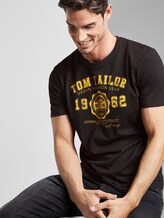 T-Shirt mit Logo-Print - Männer - Dark Greyish Black T-Shirt mit Logo-Print - Männer - Dark Greyish Black - 5 - TOM TAILOR