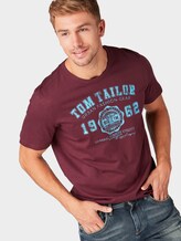 T-Shirt mit Logo-Print - Männer - Gipsy Purple T-Shirt mit Logo-Print - Männer - Gipsy Purple - 5 - TOM TAILOR