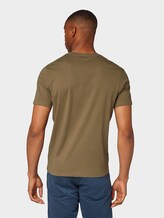 T-Shirt mit Logo-Print - Männer - Olive Drap T-Shirt mit Logo-Print - Männer - Olive Drap - 2 - TOM TAILOR