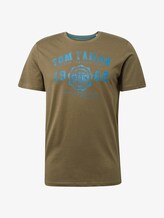 T-Shirt mit Logo-Print - Männer - Olive Drap T-Shirt mit Logo-Print - Männer - Olive Drap - 7 - TOM TAILOR
