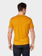 T-Shirt mit Logo-Print - Männer - Flame Brown T-Shirt mit Logo-Print - Männer - Flame Brown - 2 - TOM TAILOR