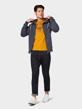 T-Shirt mit Logo-Print - Männer - Flame Brown T-Shirt mit Logo-Print - Männer - Flame Brown - 3 - TOM TAILOR