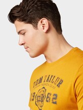 T-Shirt mit Logo-Print - Männer - Flame Brown T-Shirt mit Logo-Print - Männer - Flame Brown - 9 - TOM TAILOR