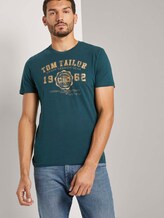 T-Shirt mit Logo-Print - Männer - Deep Green Lake T-Shirt mit Logo-Print - Männer - Deep Green Lake - 5 - TOM TAILOR