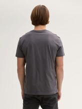 T-Shirt mit Logo-Print - Männer - Tarmac Grey T-Shirt mit Logo-Print - Männer - Tarmac Grey - 2 - TOM TAILOR