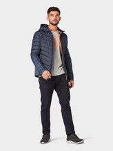 T-Shirt mit Logo-Print - Männer - Middle Grey Melange T-Shirt mit Logo-Print - Männer - Middle Grey Melange - 3 - TOM TAILOR