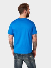 T-Shirt mit Logo-Print - Männer - White T-Shirt mit Logo-Print - Männer - White - 2 - TOM TAILOR