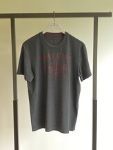 T-Shirt mit Logo-Print - Männer - black white melange T-Shirt mit Logo-Print - Männer - black white melange - 1 - TOM TAILOR