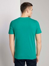 T-Shirt mit Logo-Print - Männer - new porcelain green T-Shirt mit Logo-Print - Männer - new porcelain green - 2 - TOM TAILOR