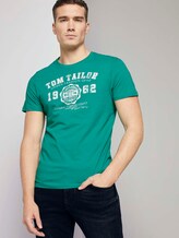 T-Shirt mit Logo-Print - Männer - new porcelain green T-Shirt mit Logo-Print - Männer - new porcelain green - 5 - TOM TAILOR