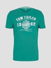 T-Shirt mit Logo-Print - Männer - new porcelain green T-Shirt mit Logo-Print - Männer - new porcelain green - 7 - TOM TAILOR