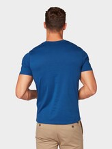 T-Shirt mit Logo-Print - Männer - after dark blue T-Shirt mit Logo-Print - Männer - after dark blue - 2 - TOM TAILOR