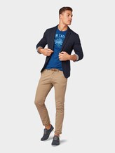 T-Shirt mit Logo-Print - Männer - after dark blue T-Shirt mit Logo-Print - Männer - after dark blue - 3 - TOM TAILOR