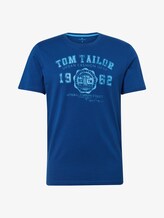 T-Shirt mit Logo-Print - Männer - after dark blue T-Shirt mit Logo-Print - Männer - after dark blue - 7 - TOM TAILOR