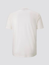 T-Shirt mit Logo-Print - Männer - vanilla white T-Shirt mit Logo-Print - Männer - vanilla white - 8 - TOM TAILOR