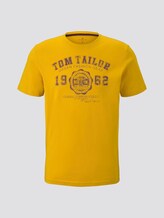 T-Shirt mit Logo-Print - Männer - golden nugget T-Shirt mit Logo-Print - Männer - golden nugget - 7 - TOM TAILOR
