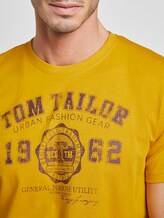 T-Shirt mit Logo-Print - Männer - golden nugget T-Shirt mit Logo-Print - Männer - golden nugget - 9 - TOM TAILOR