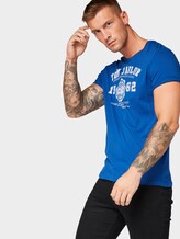 T-Shirt mit Logo-Print - Männer - hockey blue T-Shirt mit Logo-Print - Männer - hockey blue - 5 - TOM TAILOR