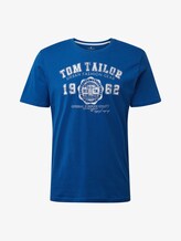 T-Shirt mit Logo-Print - Männer - hockey blue T-Shirt mit Logo-Print - Männer - hockey blue - 7 - TOM TAILOR