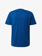 T-Shirt mit Logo-Print - Männer - hockey blue T-Shirt mit Logo-Print - Männer - hockey blue - 8 - TOM TAILOR