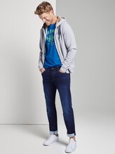 T-Shirt mit Logo-Print - Männer - victory blue T-Shirt mit Logo-Print - Männer - victory blue - 3 - TOM TAILOR