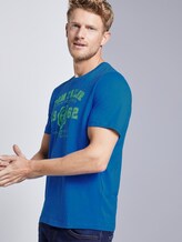 T-Shirt mit Logo-Print - Männer - victory blue T-Shirt mit Logo-Print - Männer - victory blue - 5 - TOM TAILOR