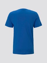 T-Shirt mit Logo-Print - Männer - victory blue T-Shirt mit Logo-Print - Männer - victory blue - 8 - TOM TAILOR