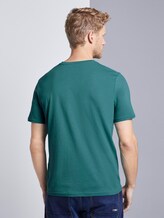 T-Shirt mit Logo-Print - Männer - ever green T-Shirt mit Logo-Print - Männer - ever green - 2 - TOM TAILOR