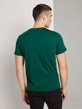 T-Shirt mit Logo-Print - Männer - dark pine fiorest T-Shirt mit Logo-Print - Männer - dark pine fiorest - 2 - TOM TAILOR