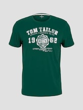 T-Shirt mit Logo-Print - Männer - dark pine fiorest T-Shirt mit Logo-Print - Männer - dark pine fiorest - 7 - TOM TAILOR