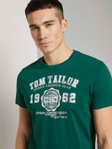T-Shirt mit Logo-Print - Männer - dark pine fiorest T-Shirt mit Logo-Print - Männer - dark pine fiorest - 9 - TOM TAILOR