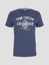 T-Shirt mit Logo-Print - Männer - light indigo blue T-Shirt mit Logo-Print - Männer - light indigo blue - 7 - TOM TAILOR