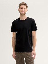 T-Shirt im Doppelpack - Männer - Black T-Shirt im Doppelpack - Männer - Black - 1 - TOM TAILOR