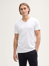 Doppelpack T-Shirt - Männer - White Doppelpack T-Shirt - Männer - White - 1 - TOM TAILOR