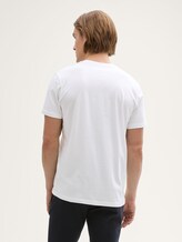 Doppelpack T-Shirt - Männer - White Doppelpack T-Shirt - Männer - White - 2 - TOM TAILOR