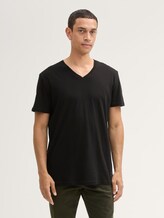 Doppelpack T-Shirt - Männer - Black Doppelpack T-Shirt - Männer - Black - 1 - TOM TAILOR