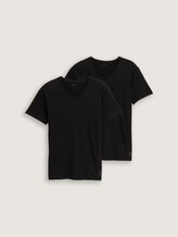 Doppelpack T-Shirt - Männer - Black Doppelpack T-Shirt - Männer - Black - 7 - TOM TAILOR