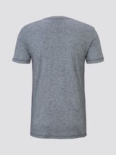 T-Shirt mit Print - Männer - navy white yarndye stripe T-Shirt mit Print - Männer - navy white yarndye stripe - 8 - TOM TAILOR