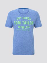 T-Shirt mit Print - Männer - blue white fine stripe T-Shirt mit Print - Männer - blue white fine stripe - 7 - TOM TAILOR