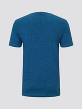T-Shirt mit Print - Männer - blue navy fine stripe T-Shirt mit Print - Männer - blue navy fine stripe - 8 - TOM TAILOR