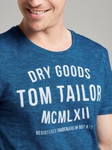 T-Shirt mit Print - Männer - blue navy fine stripe T-Shirt mit Print - Männer - blue navy fine stripe - 9 - TOM TAILOR