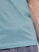T-Shirt mit Print - Männer - teal grey fine stripe T-Shirt mit Print - Männer - teal grey fine stripe - 10 - TOM TAILOR