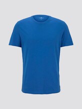 Simple T-shirt - Men - Simply Blue Simple T-shirt - Men - Simply Blue - 7 - TOM TAILOR