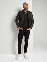 Simple polo shirt - Men - Black Simple polo shirt - Men - Black - 3 - TOM TAILOR
