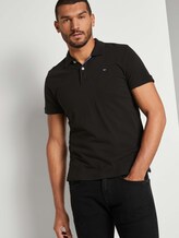 Simple polo shirt - Men - Black Simple polo shirt - Men - Black - 5 - TOM TAILOR
