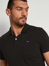 Simple polo shirt - Men - Black Simple polo shirt - Men - Black - 9 - TOM TAILOR