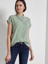 Striped blouse - Women - green offwhite stripes Striped blouse - Women - green offwhite stripes - 5 - TOM TAILOR