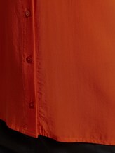 Kurzärmlige Bluse mit Kent-Kragen - Frauen - strong flame orange Kurzärmlige Bluse mit Kent-Kragen - Frauen - strong flame orange - 10 - TOM TAILOR