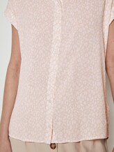 Kurzärmlige Bluse mit Kent-Kragen - Frauen - beige small leo design Kurzärmlige Bluse mit Kent-Kragen - Frauen - beige small leo design - 10 - TOM TAILOR